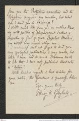Nachlass Franz Steindachner, Brief von Enrico H. Giglioli an Franz Steindachner (16.01.1883), Inv.Nr. 159.02, Seite 2